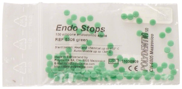 Endo Stops 100 Endo-Stopper grün