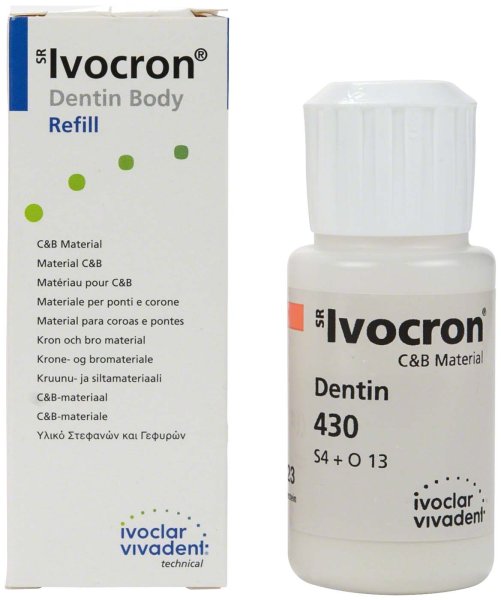 SR Ivocron® 30 g Pulver dentin 430/4B