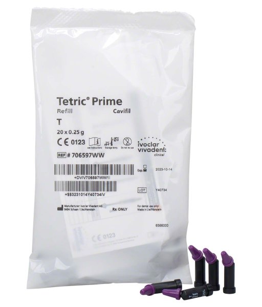 Tetric Prime 20 x 0,25 g Cavifil T