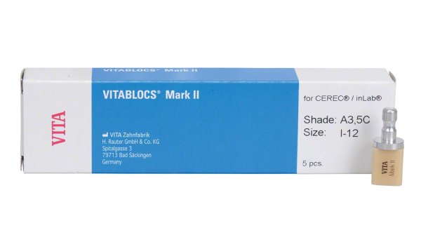 VITABLOCS® Mark II 5 Stück f.CEREC/inLab Gr. I-12, A3,5C