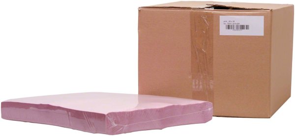 Dental Tray-Einlagen **Karton** 5 x 250 Stück 28 x 36 cm, rosa