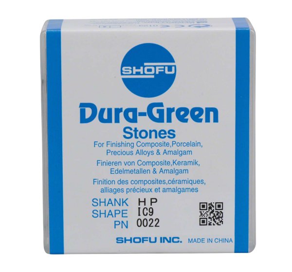 Dura-Green-Steine 12 Stück IC9, HP, ISO 135