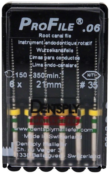 ProFile® 6 Stück 21 mm, Taper.06, ISO 035