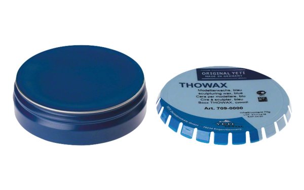 THOWAX Modellierwachs 70 g blau
