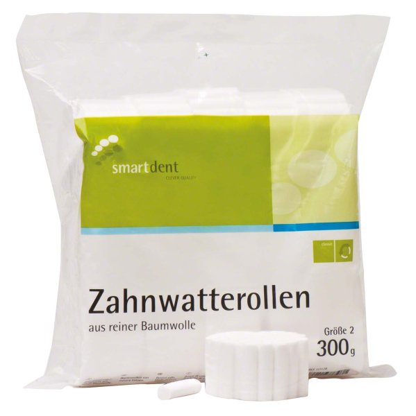 smart Zahnwatterollen 300 g Größe 2