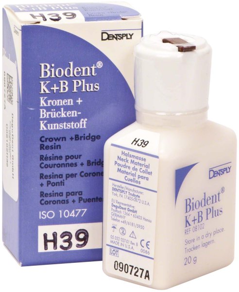Biodent® K+B Plus Massen 20 g Pulver hals 39