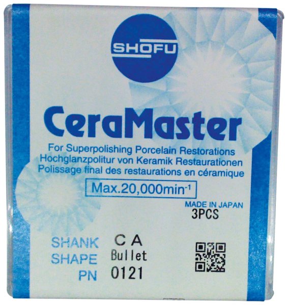 CeraMaster 3 Stück beige, RA blau/weiß, Figur Walze, ISO 040