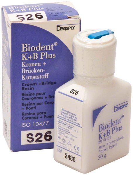 Biodent® K+B Plus Massen 20 g Pulver schmelz 26