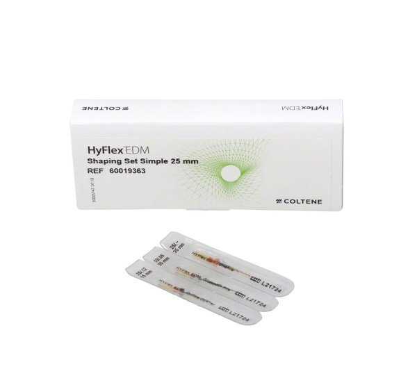 HyFlex™ EDM NiTi-Feilen **Set Simple** 3 Shaping Feilen 25 mm