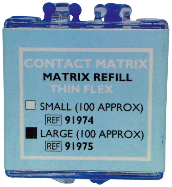 Contact matrix 100 Matrizen dünn, flex body, groß