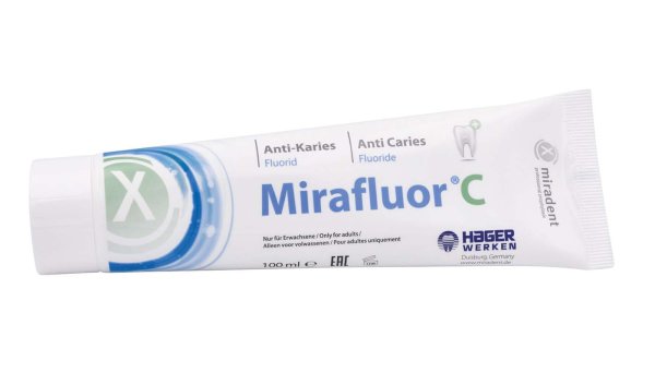 Mirafluor® C **Tube** 100 ml, milde Minze