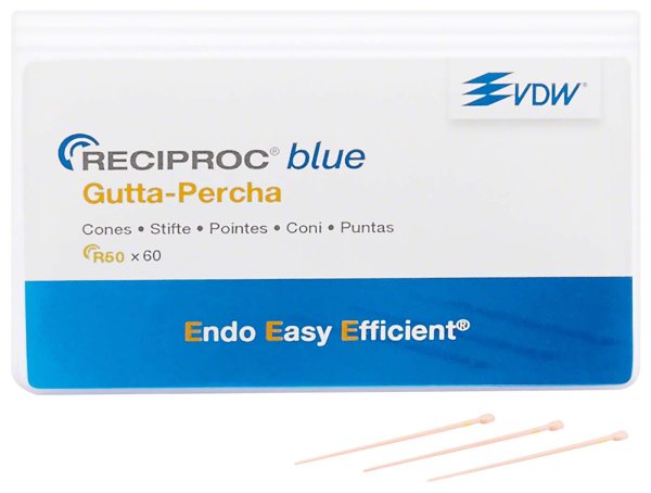 RECIPROC® blue Guttaperchaspitzen 60 Stück ISO 050