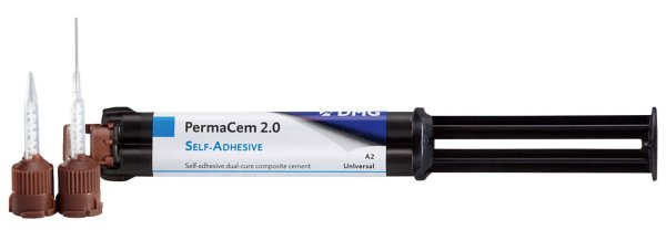 PermaCem 2.0 9 g Spritze A2 universal, 15 Smartmix-Tips Short, 5 Smartmix-Tips Endo M
