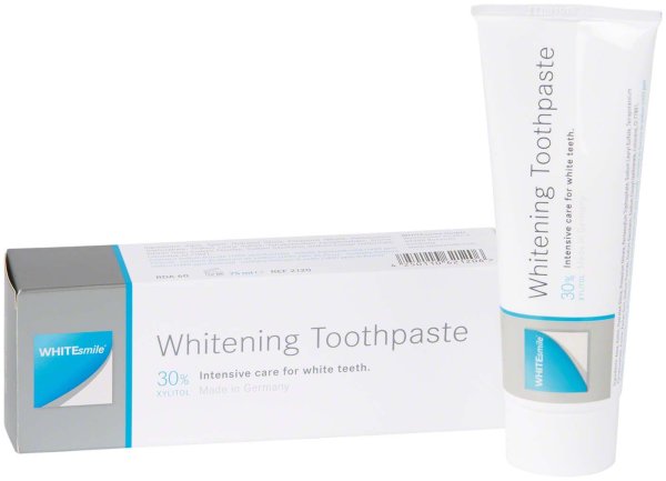 Whitening Toothpaste **Tube** 75 ml mit 30% Xylitol