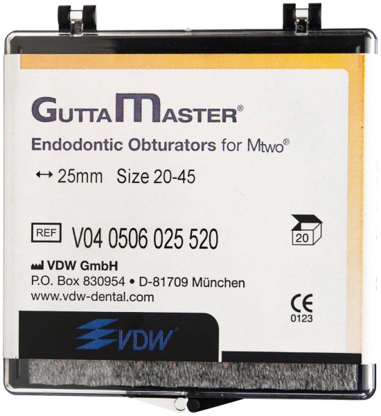 GuttaMaster® Obturatoren 20 Stück ISO 020-045