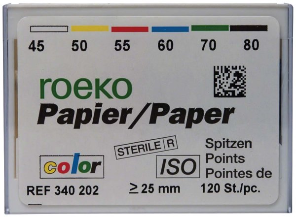 roeko Papier Spitzen Color 120 Stück ISO 045-080