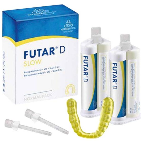 Futar® D Slow 2 x 50 ml Doppelkartusche, 6 Mischkanülen
