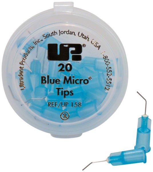 Blue Micro® Tip 20 Blue Micro Tips, Ø 0,5 mm