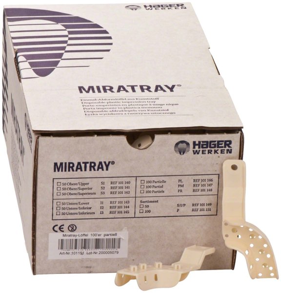 MIRATRAY® PL 100 Stück