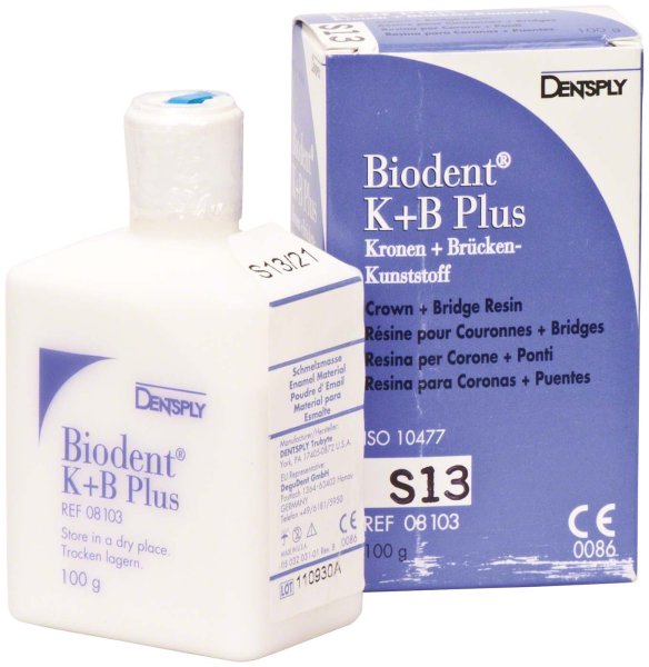 Biodent® K+B Plus Massen 100 g Pulver schmelz 21