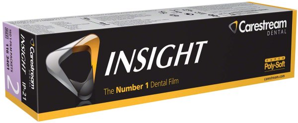 INSIGHT Periapical Film **SUPER Poly-Soft Packung** 150 Einzelfilme 3,1 x 4,1 cm, IP-21