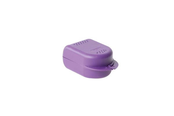 smartCase KFO-Boxen 10 Stück klein, purple