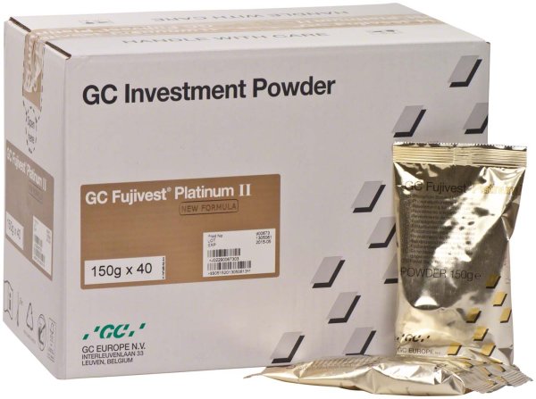 GC Fujivest® Platinum II **Karton** 40 x 150 g Beutel