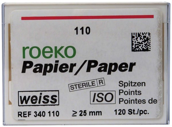 roeko Papier Spitzen weiss 120 Stück ISO 110