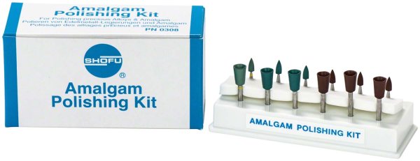 Amalgam Polishing Kit 12 Polierer, RA