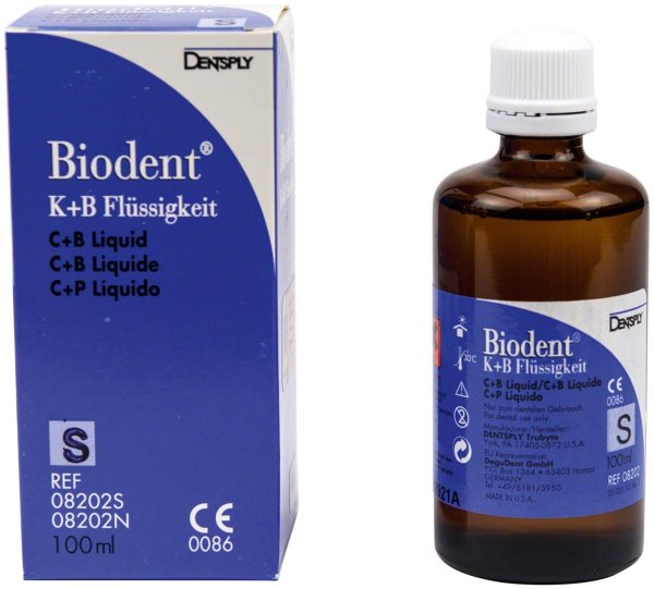 Biodent® K+B Plus Flüssigkeiten 100 ml Flüssigkeit "S", für die Schichttechnik
