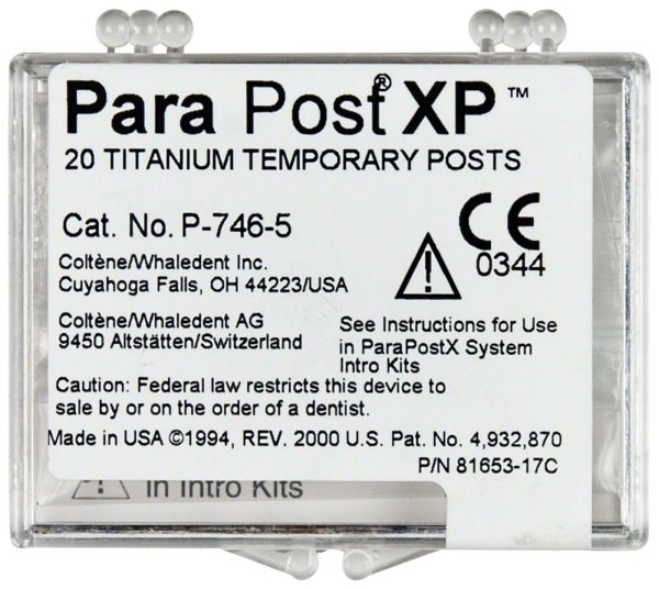 ParaPost® XP™ Temporärstifte 20 Stück Gr. 5