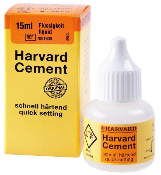 Harvard Cement schnell härtend Flüssigkeit 15 ml Flüssigkeit