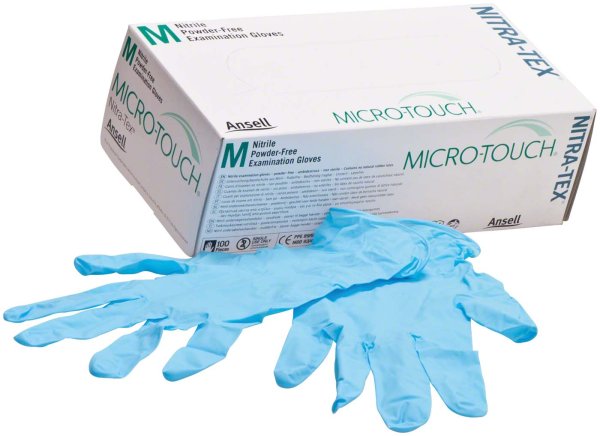 MICRO-TOUCH® Nitrax-Tex™ 100 Stück puderfrei, blau, M