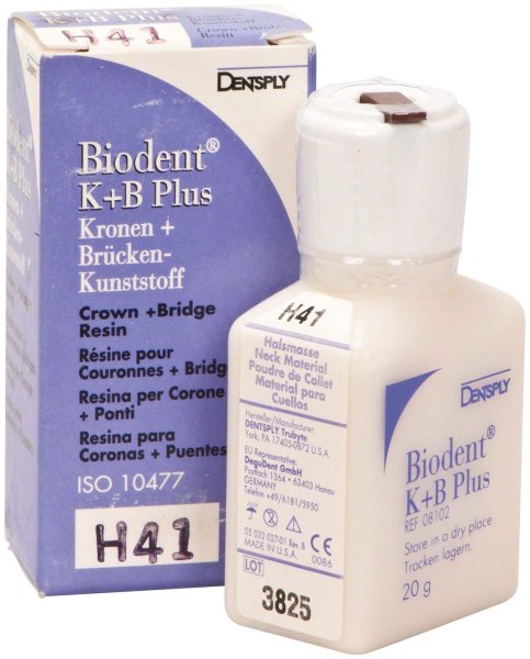 Biodent® K+B Plus Massen 20 g Pulver hals 41