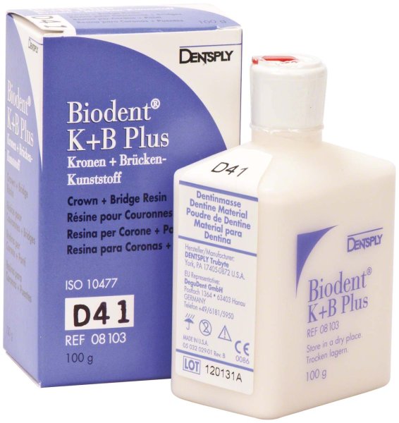 Biodent® K+B Plus Massen 100 g Pulver dentin 41