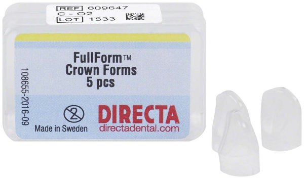 DIRECTA Kronen Fullform™ 5 Stück O-2