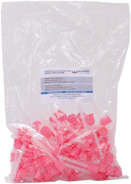 Sidomix Mischkanülen 100 Stück pink