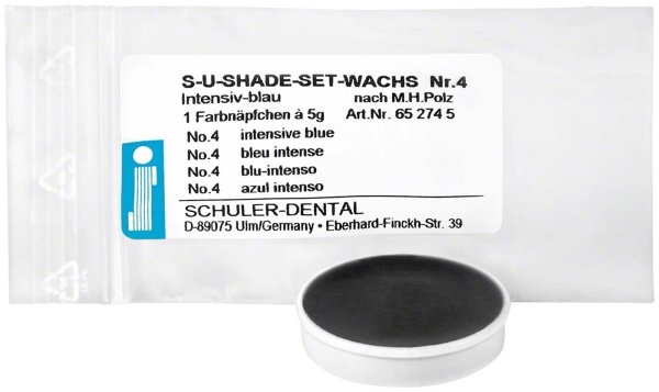 S-U-Shade-Set 5 g Farbnäpfchen intensiv-blau