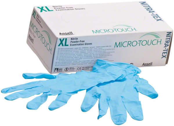 MICRO-TOUCH® Nitrax-Tex™ 100 Stück puderfrei, blau, XL
