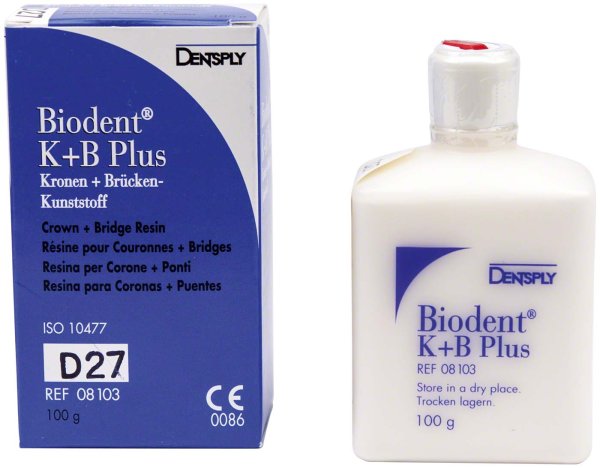 Biodent® K+B Plus Massen 100 g Pulver dentin 39