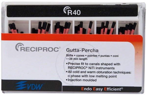 RECIPROC® Guttapercha 60 Stück ISO 040 | Instrumenten-Systeme für die ...
