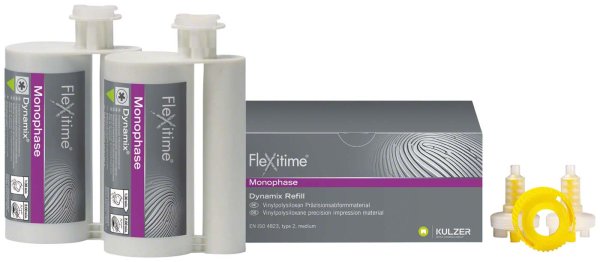 Flexitime® Dynamix 2 x 380 ml Doppelkartusche Monophase, Zubehör