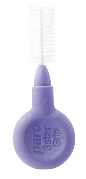 paro® ISOLA 3STAR-Grip Ø 7 mm, medium, Weichgummigriff, mit Schutzkappe, violett