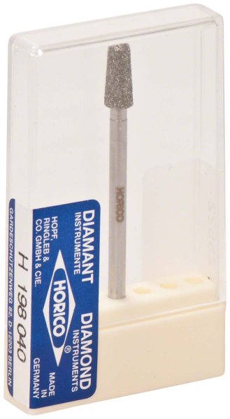 Diamantschleifer H 198 HP, Figur 198, 9 mm, ISO 040