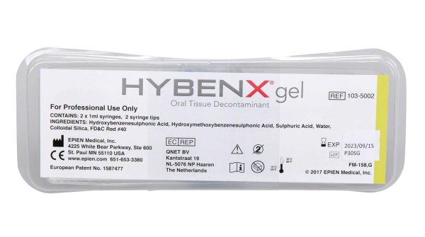 HybenX 2 x 1 ml Spritze Gel