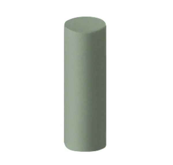 EVEFLEX 100 Stück unmontiert, grün fein, Figur Zylinder, 7 x 20 mm
