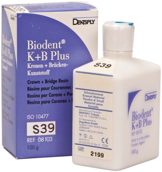 Biodent® K+B Plus Massen 100 g Pulver schmelz 39