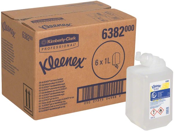 Kleenex® Gel Hand Sanitiser **Kartusche** 1 Liter mit Alkohol