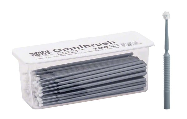 Omnibrush 100 Stück silber