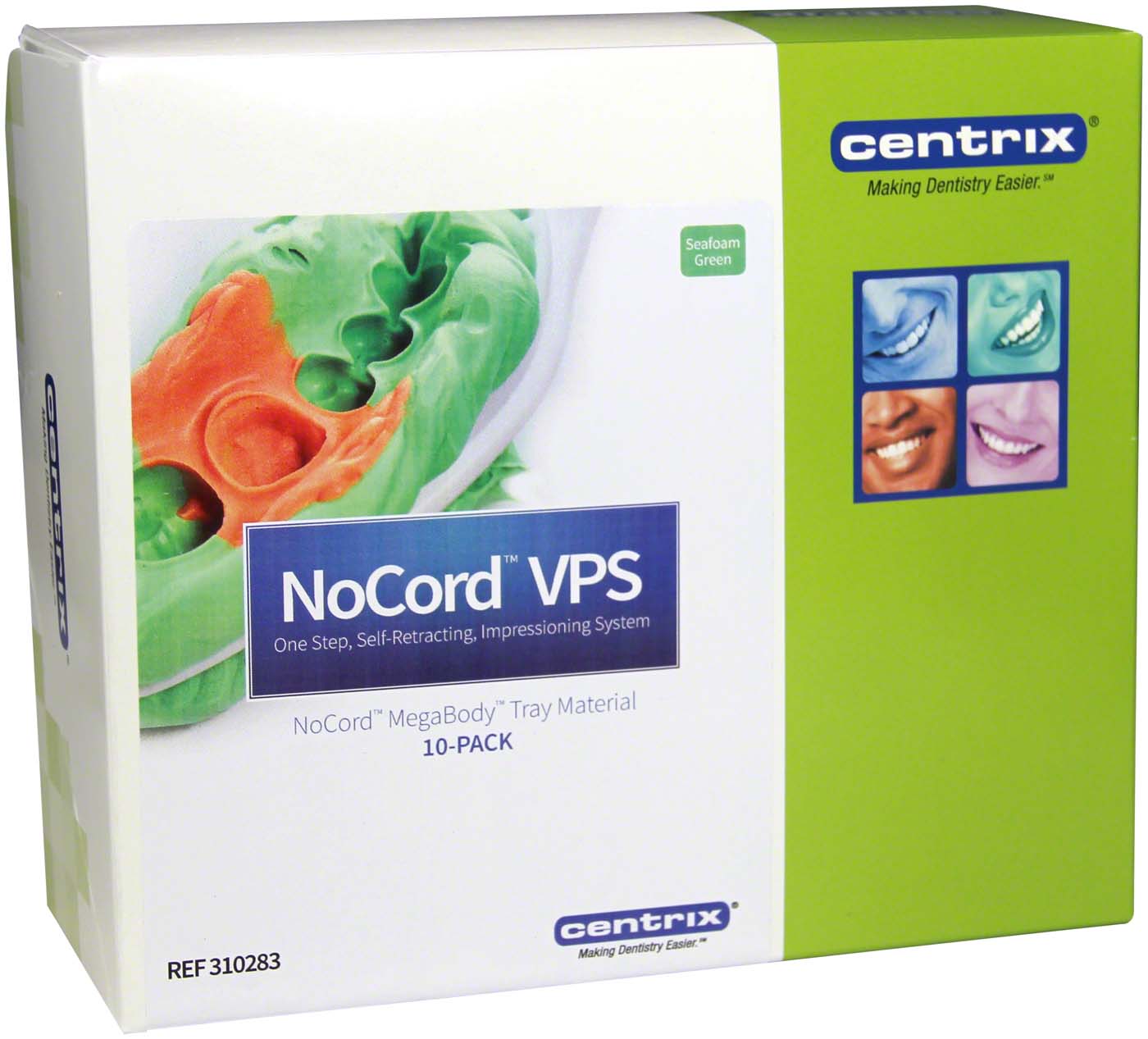 NoCord™ VPS 10 x 50 ml Dpoppelkartusche MegaBody Tray-Material, 12 ...